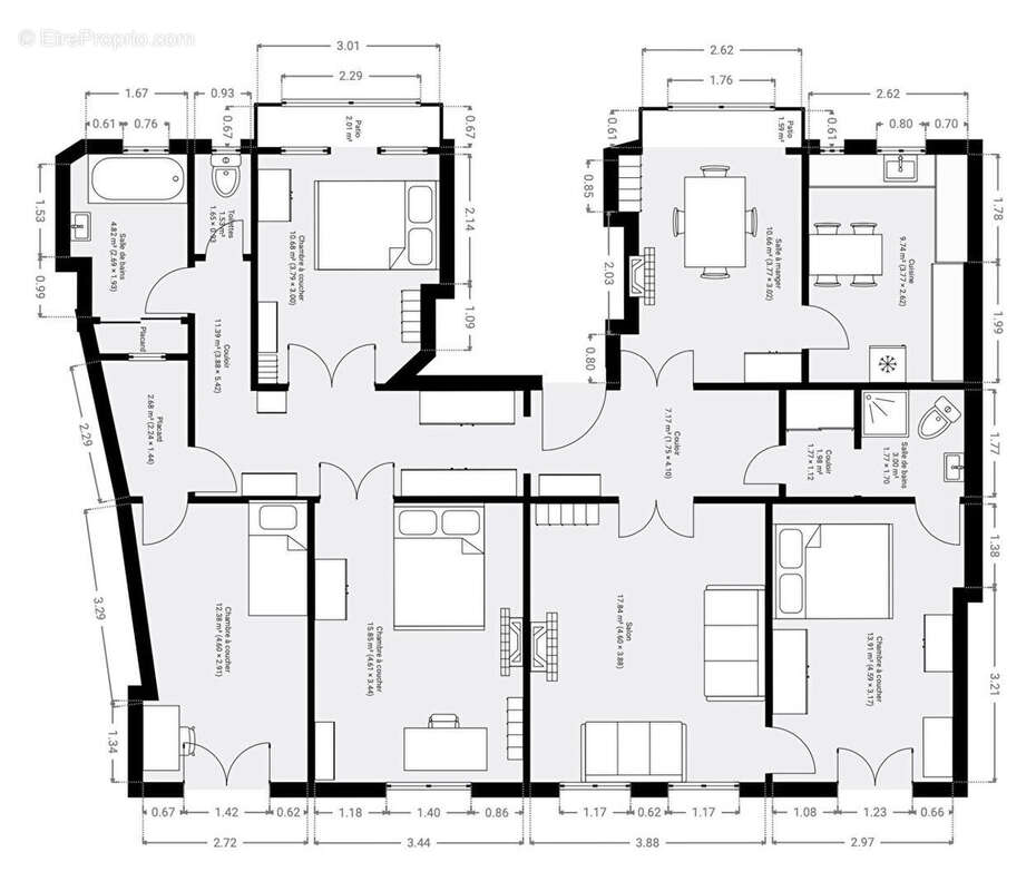 Appartement à PARIS-11E