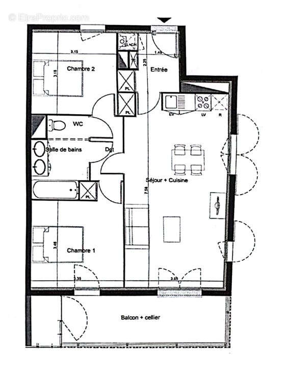 Appartement à FLOIRAC