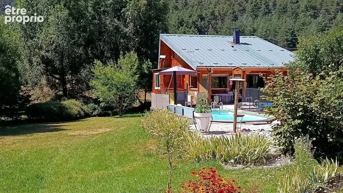 Saint auban - maison esprit chalet – piscine - photo 3