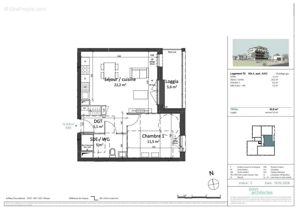 Appartement à GIBERVILLE