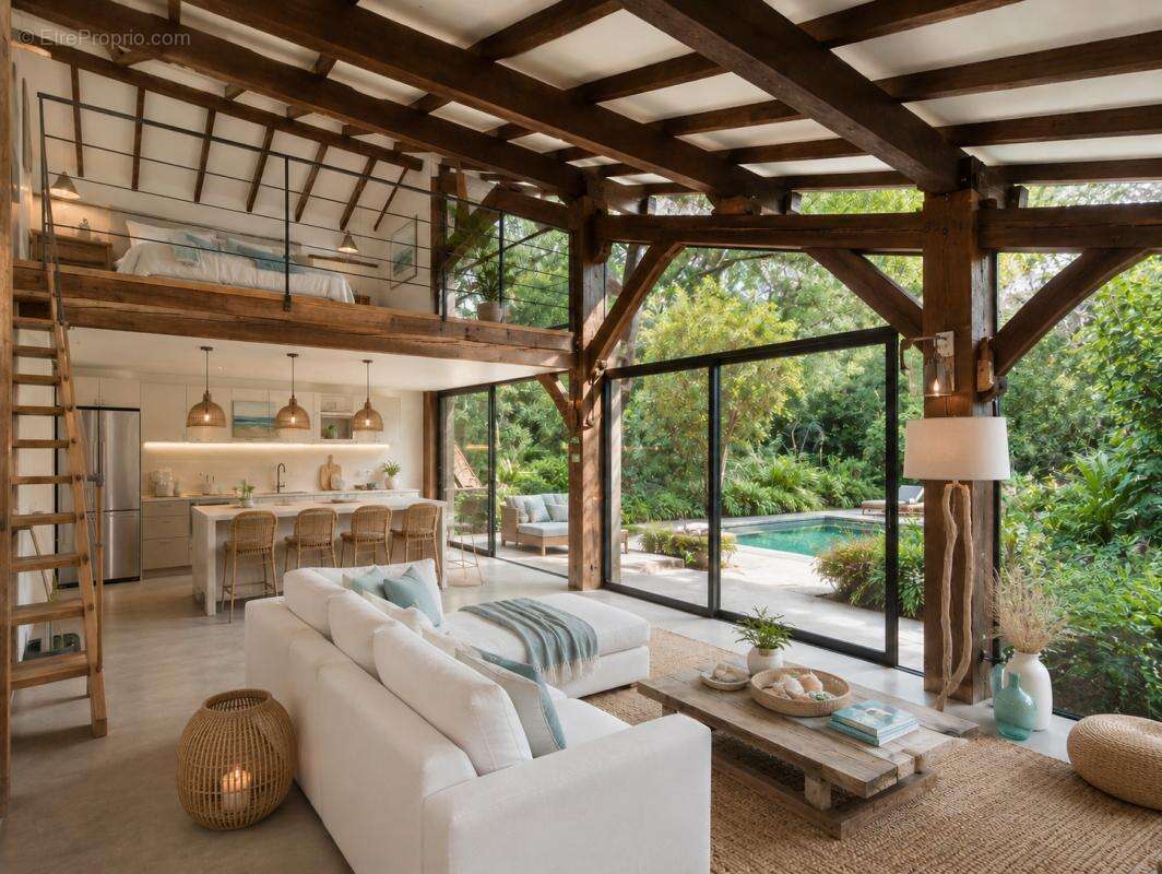 Maison 50m² à aménager + jardin 313m² TAUSSAT LES BAINS 185 000€ - photo 2