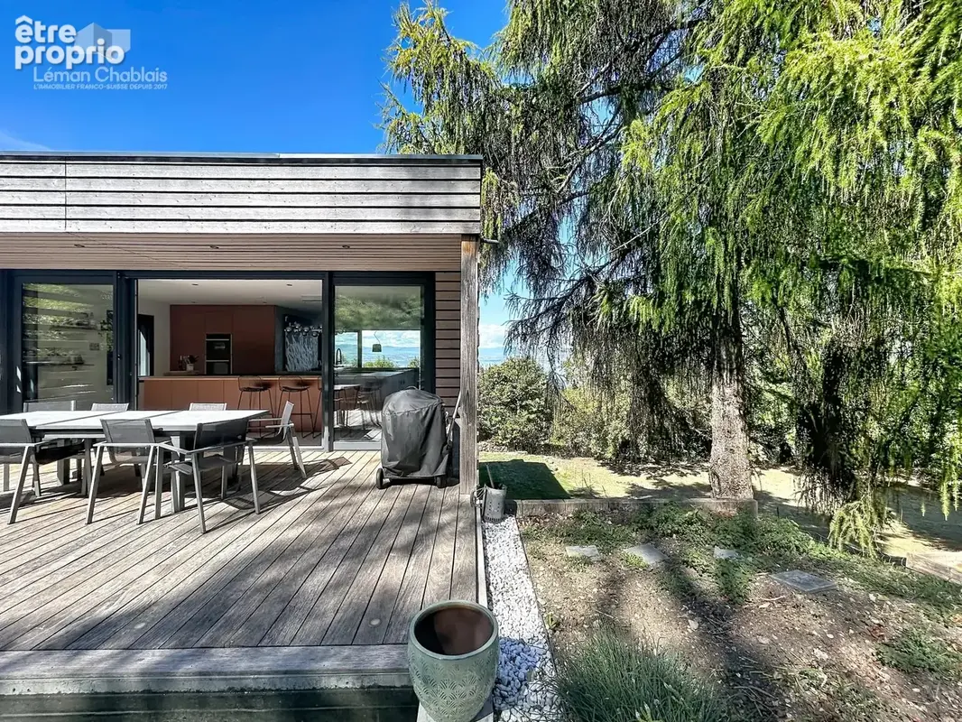 Évian-les-Bains - Villa T4 - Vue panoramique sur le lac Léman - photo 9