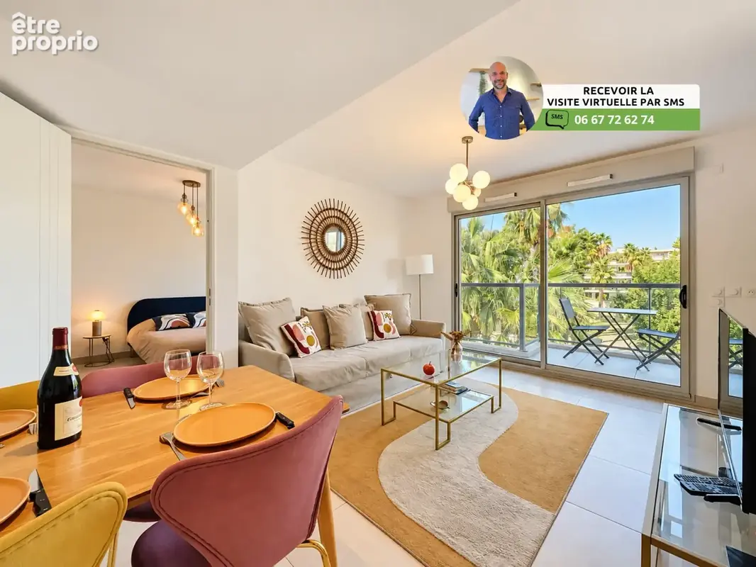 Appartement 2p à vendre à Juan-les-pins (06160) - photo 2