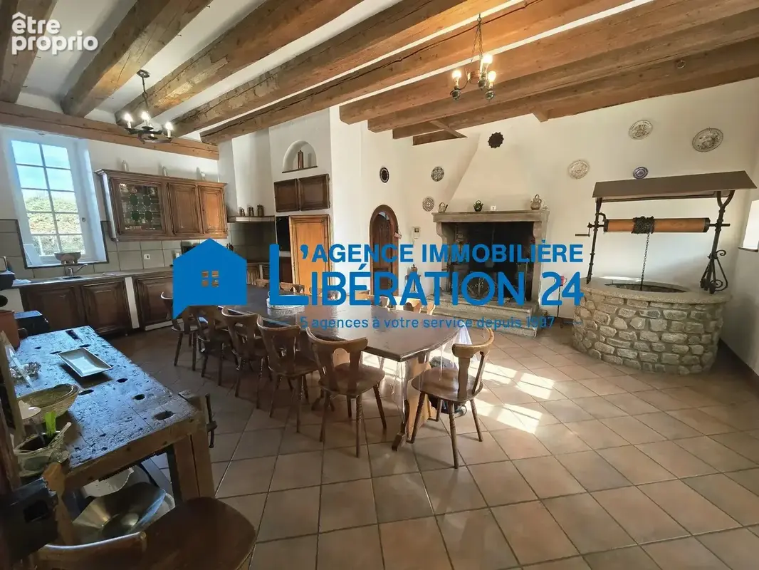 MAISON EN PIERRE 183m² + dépendances sur 7600m² - photo 3