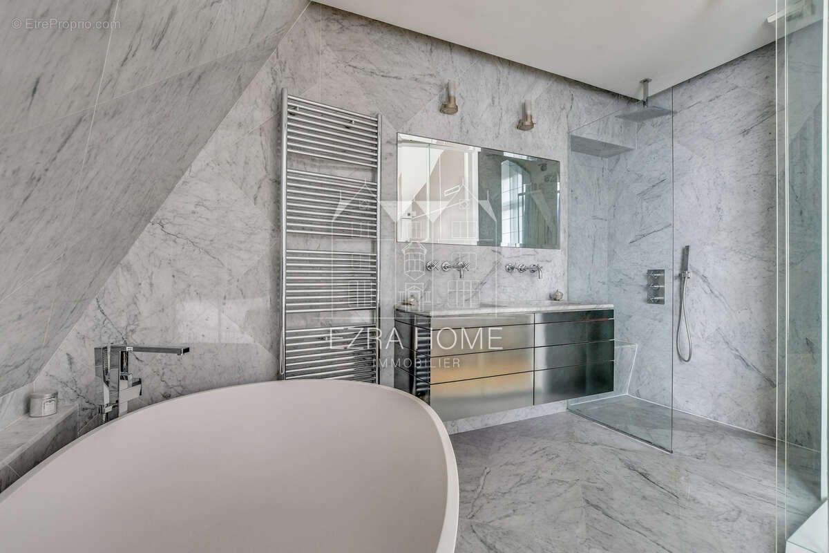 Paris 16 éme - auteuil - dernier étage - duplex d’exception - 227,61 m2 - 4/5 suites - balcon - climatisation - photo 7