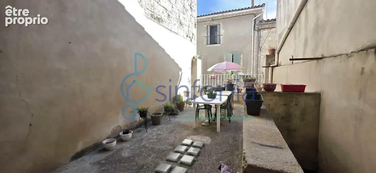 Maison de village en pierre avec terrasse montfrin - photo 6