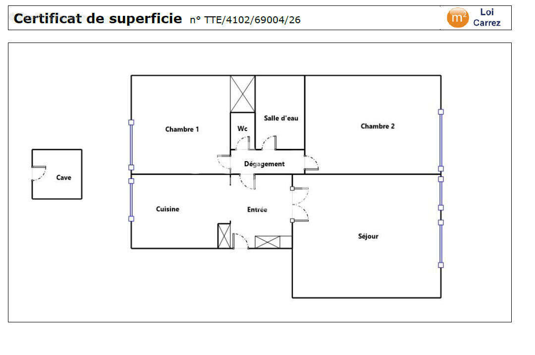 Appartement à LYON-4E