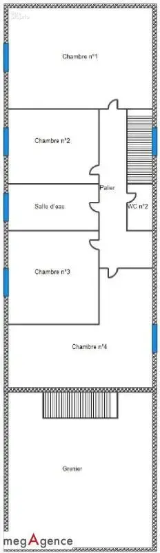 Belle longère en pierre 140m2 - 4 chambres avec dépendances et vaste terrain - photo 17