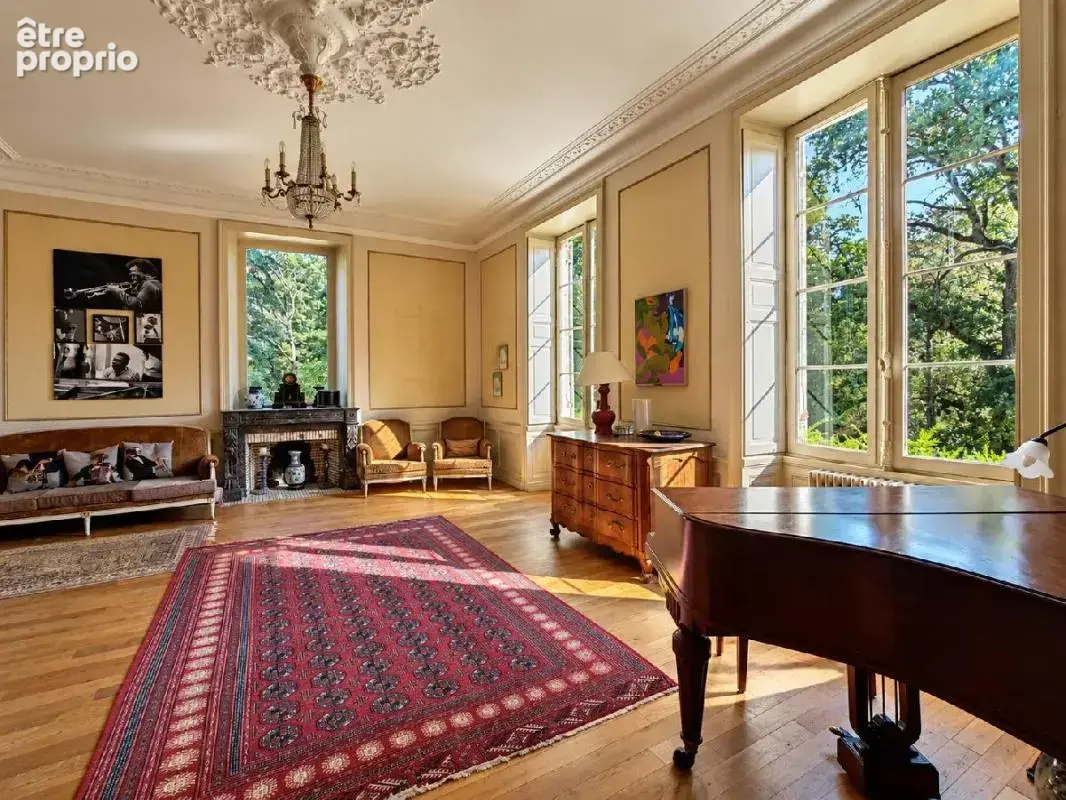 Proche du chêne - Demeure d'exception du XIX siècle - 550 m² - 12 chambres - dortoir - au coeur d'un parc de plus de 2ha avec ac - photo 3