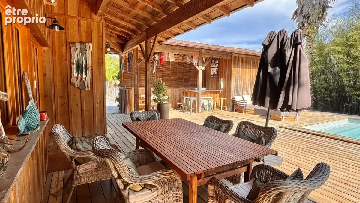 Villa bois de plain-pied avec piscine - photo 16