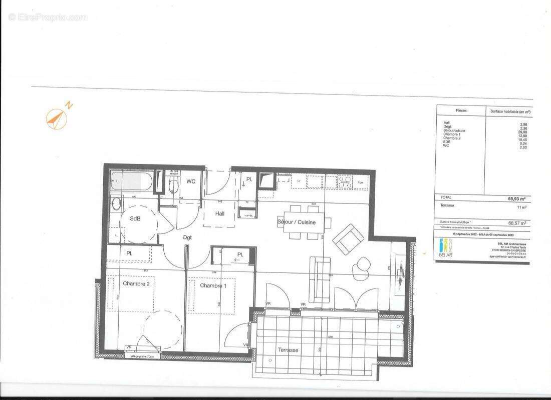 Appartement à FERNEY-VOLTAIRE