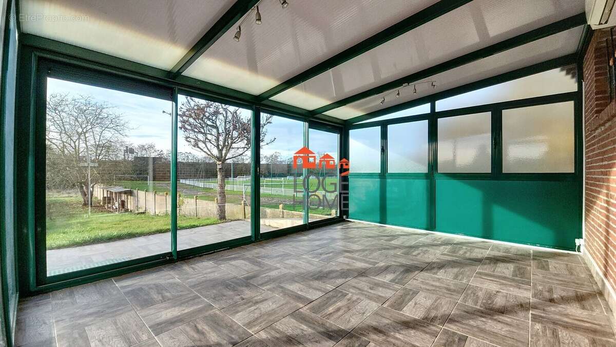 Véranda - Maison à NOYELLES-GODAULT