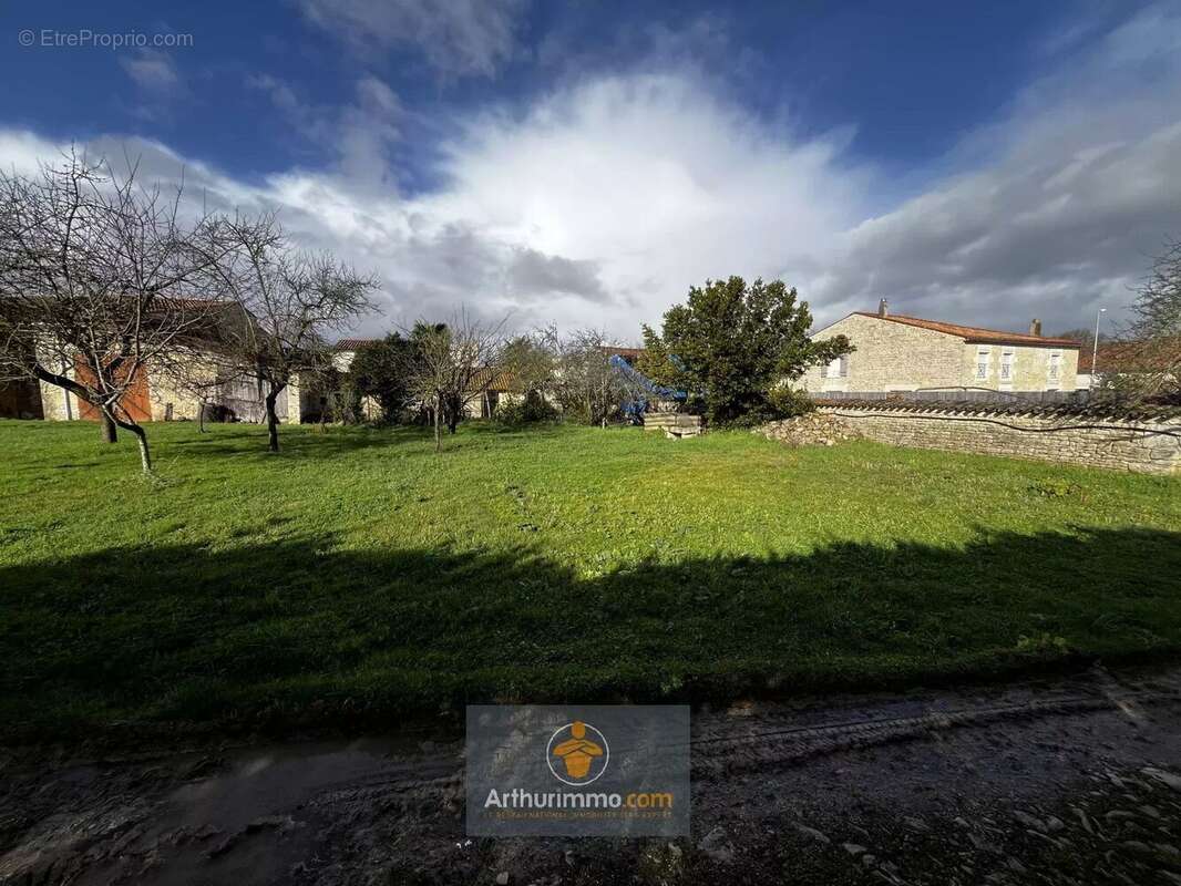 Terrain à SAINT-SAUVEUR-D'AUNIS