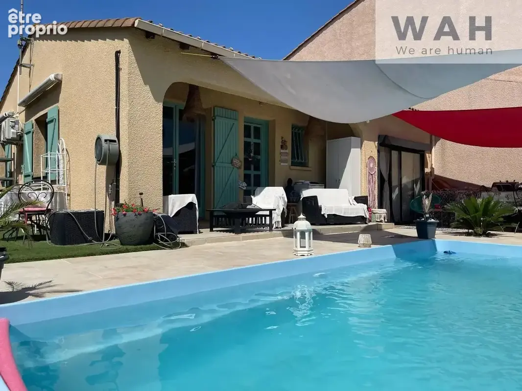 Maison t4 plain pied - jardin & piscine - 34400 lunel-viel - photo 2