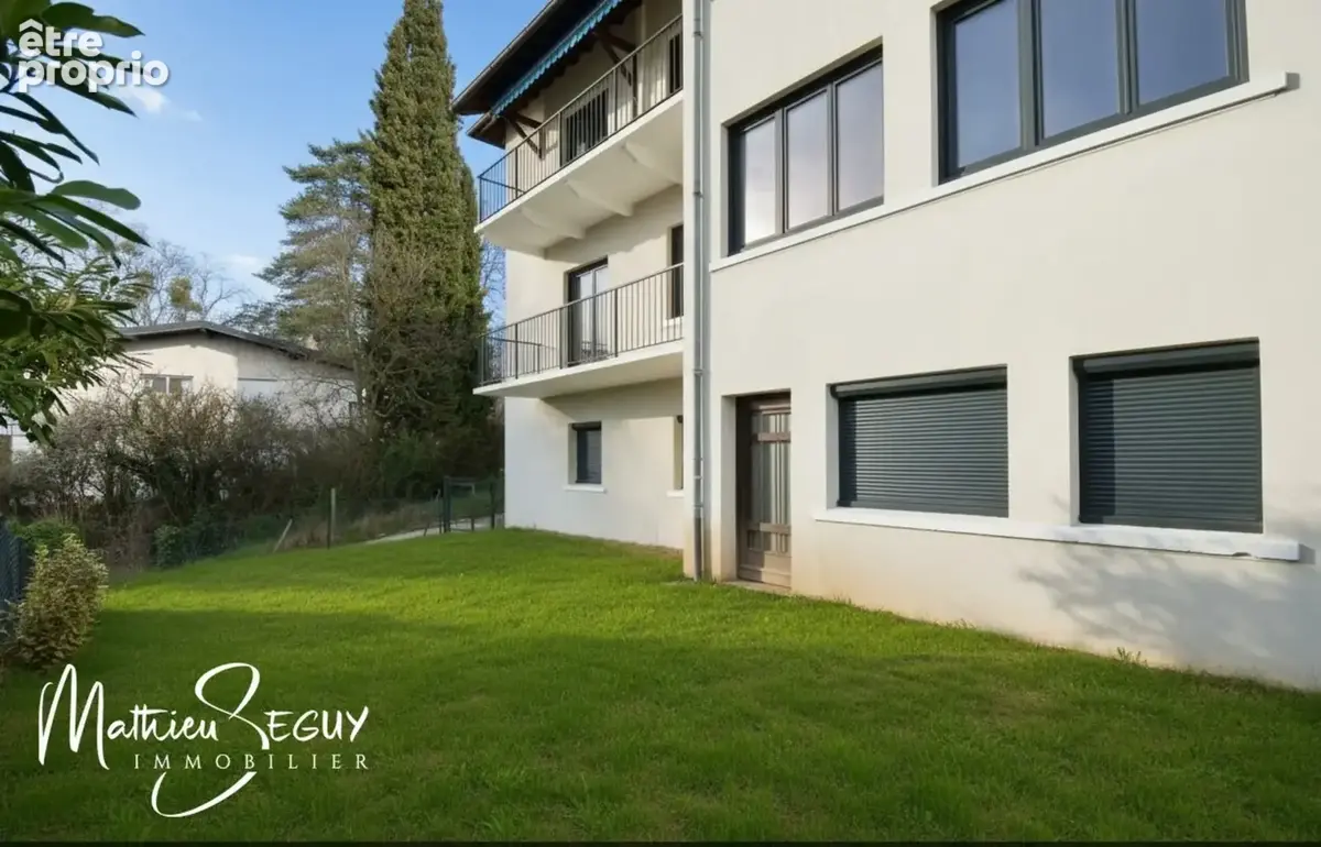CHARBONNIERES LES BAINS (69) Appartement T2 de 45m² avec jardin de 84m² - Façade refaite 2025 et huisseries changées 2025 - photo 3