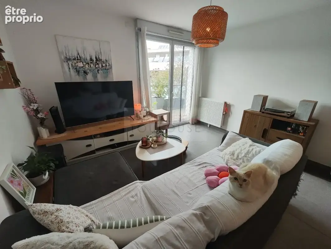 Toulouse  t2 avec grand balcon et parking - photo 9