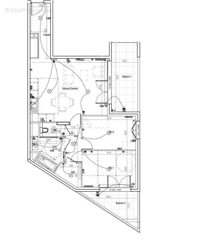 Appartement à SATHONAY-CAMP