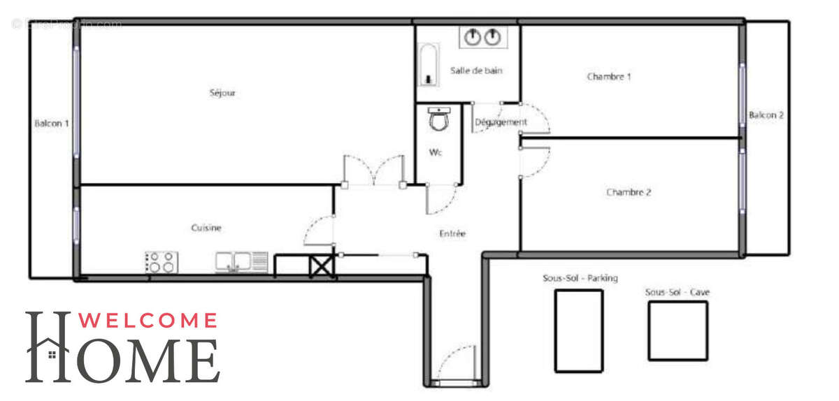 Appartement à LEVALLOIS-PERRET