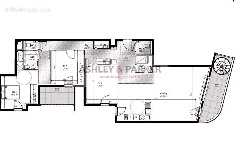 Appartement à NICE
