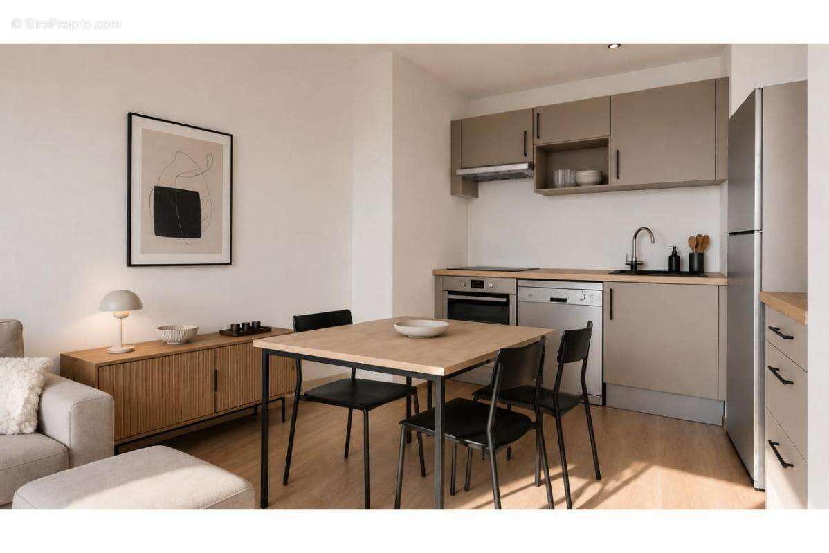 Appartement T2 de 46m² à Aubervilliers - photo 2
