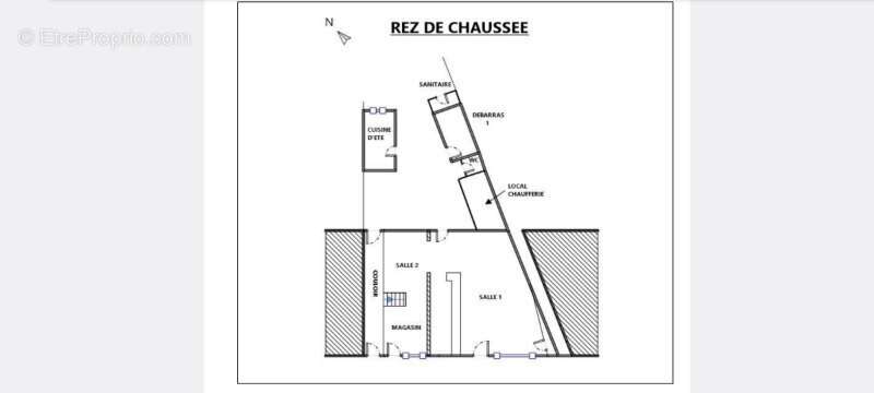 A rénové !! maison mitoyenne avec local commercial 154m² - photo 12