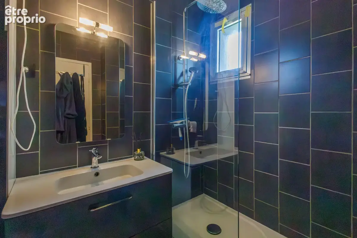 Honfleur - grand appartement de type t2 - 63,52 m2   1 chambre -  terrasse sud-ouest   parking   cave -  à 700 - photo 9