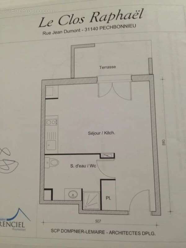 Appartement studio avec jardin et parking - photo 6