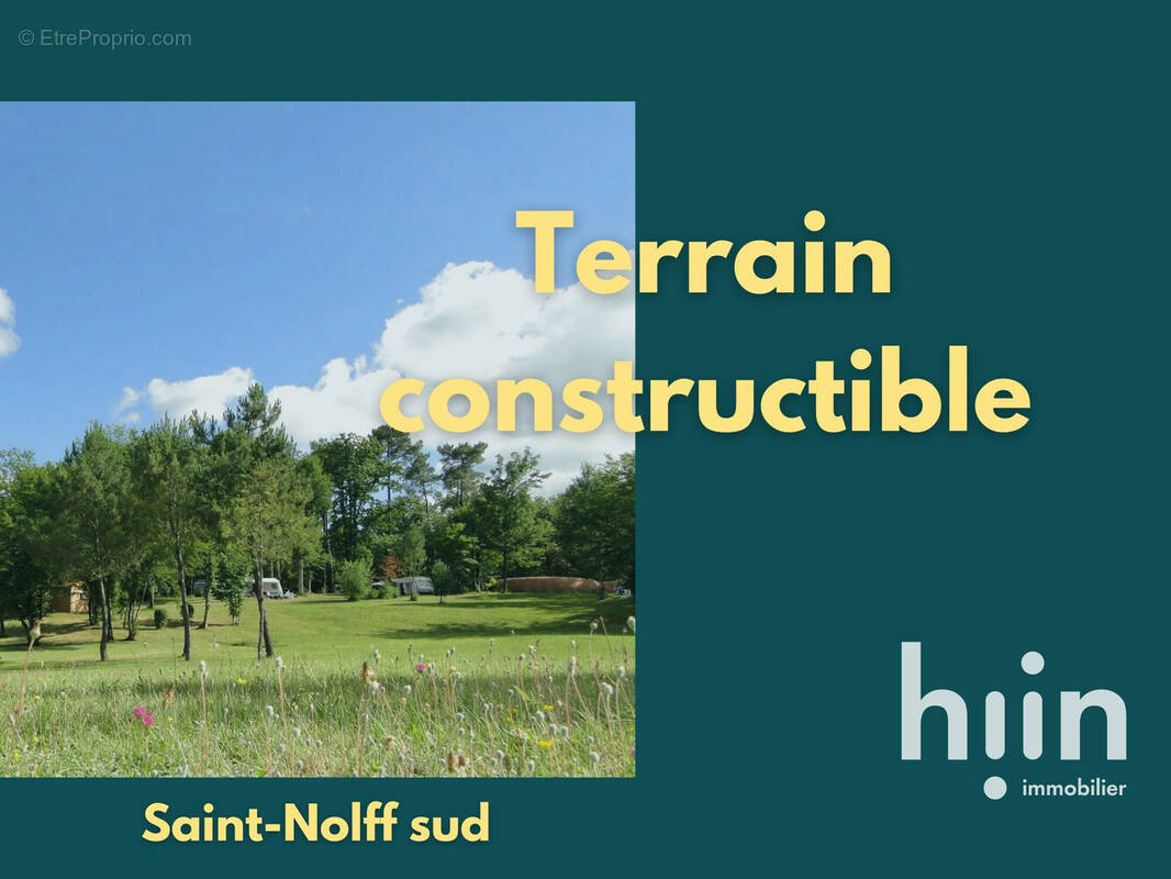 Terrain à SAINT-NOLFF
