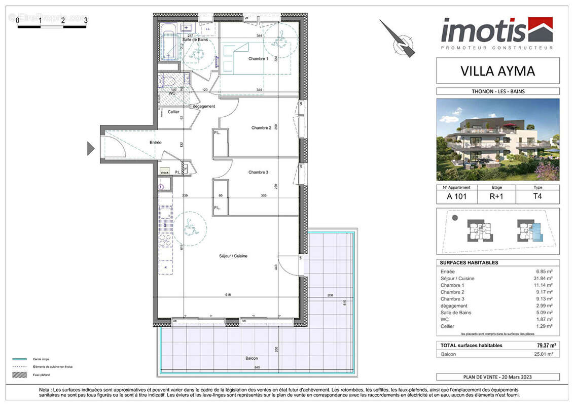 Appartement à THONON-LES-BAINS