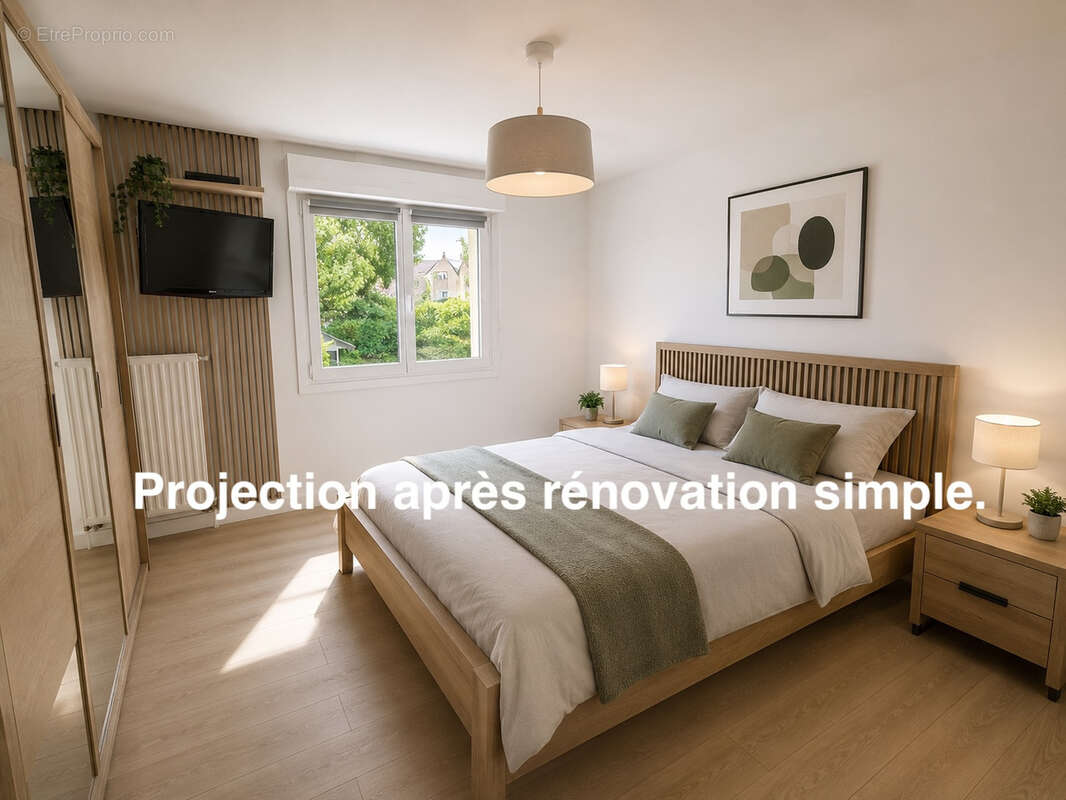 Petite-Synthe centre: maison de ville, pièce de vie de 50m2, 3 chambres, dressing, jardin et garage. - photo 7