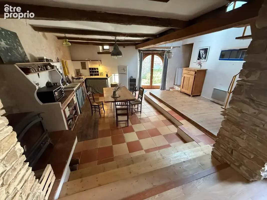 Maison caussenarde de caractère   117 m2   terrasse panoramique   vue larzac -dependance - photo 2