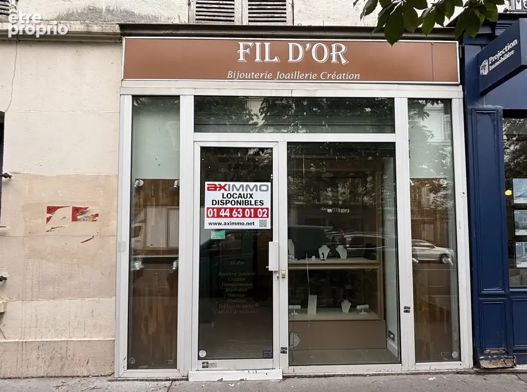 Paris 12eme   opportunité investisseur / commerçant - murs de boutique libres - photo 1