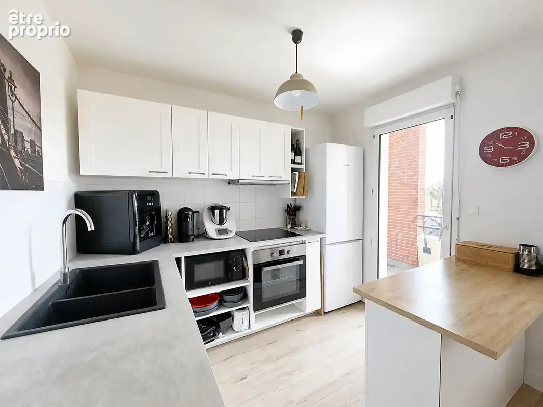 Fonsorbes - Centre-ville - Appartement T2 de 48,15m2 rénové et climatisé en dernier étage - photo 3