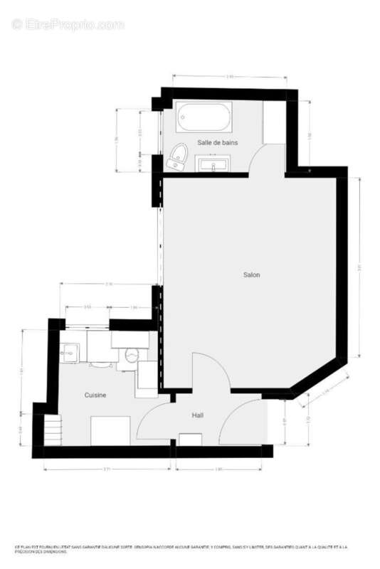 Appartement à PARIS-19E