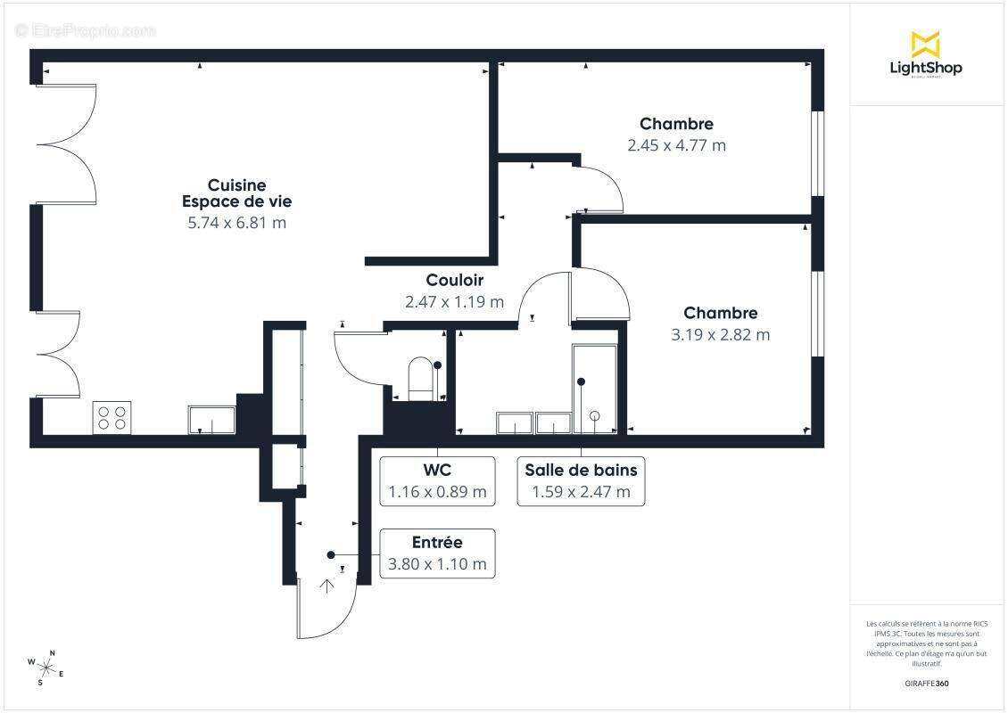 Appartement à NANTES