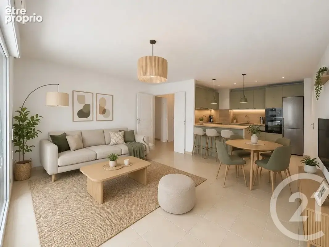 Appartement 60 m² à Villeurbanne  - photo 2