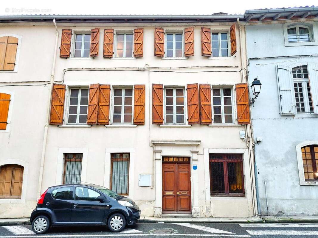 façade nord - Maison à SAINT-MARTORY