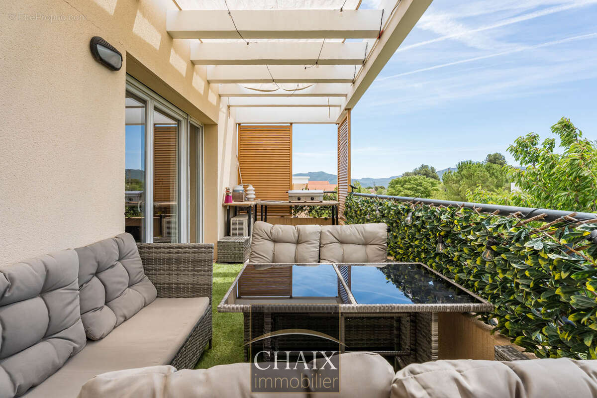 Aubagne   le domaine des solans   appartement t3 avec terrasse plein sud, - photo 6