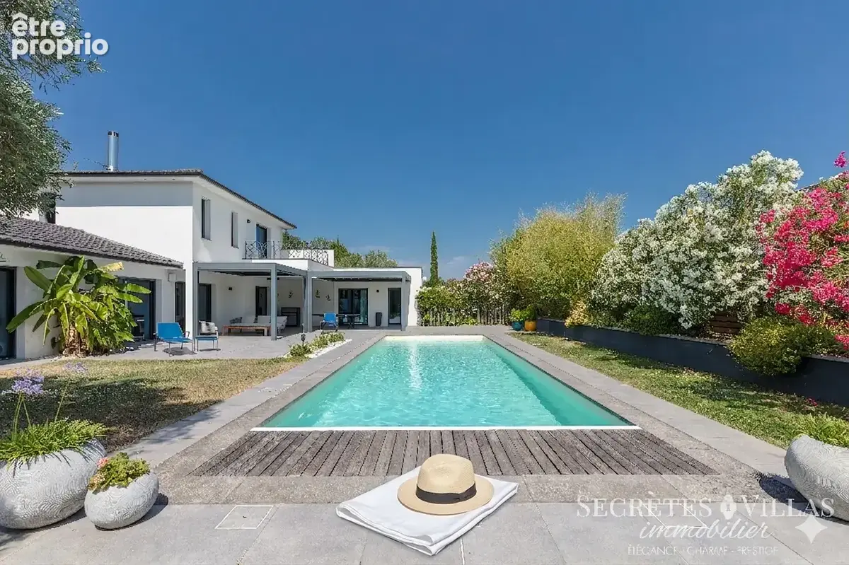 Haut bouliac villa contemporaine prestige 257m2 et piscine - photo 14