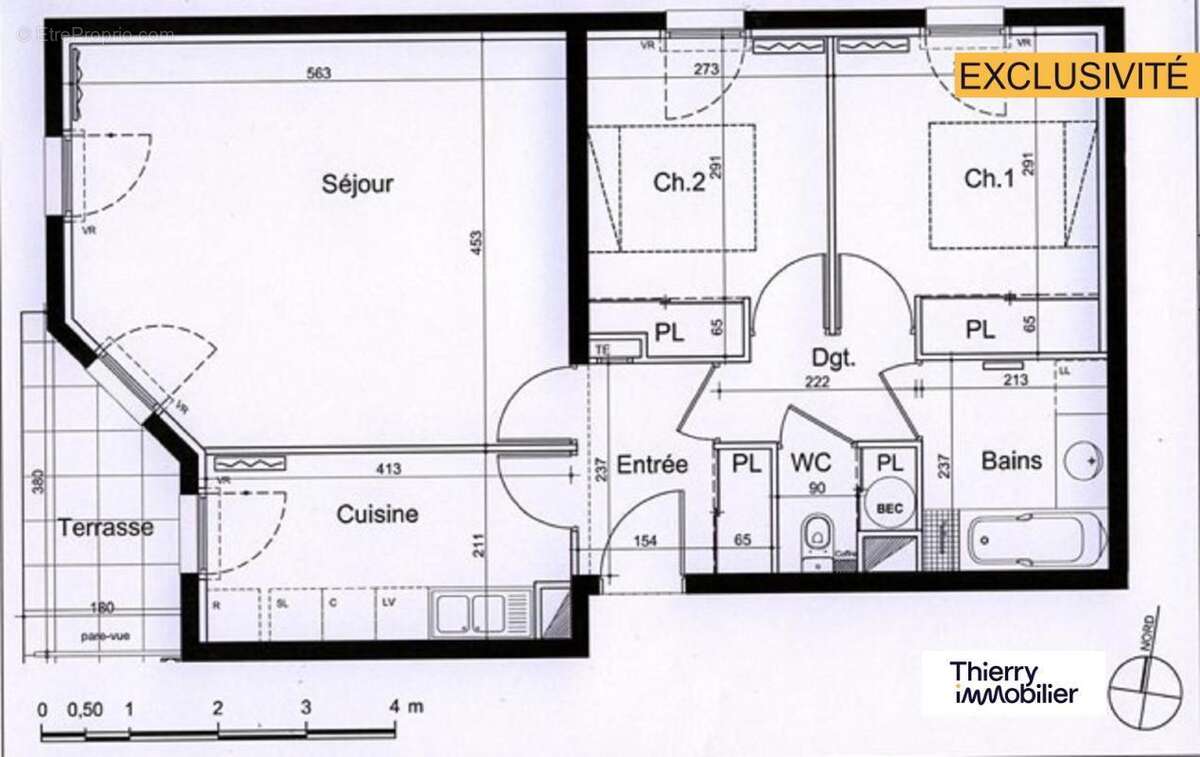 Appartement à NANTES