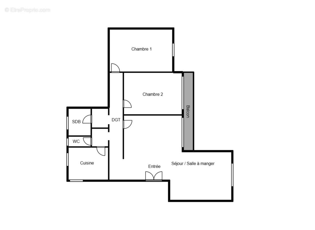 Appartement à PARIS-16E
