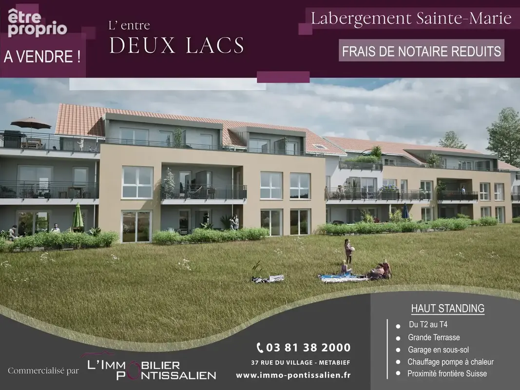 Appartement à LABERGEMENT-SAINTE-MARIE