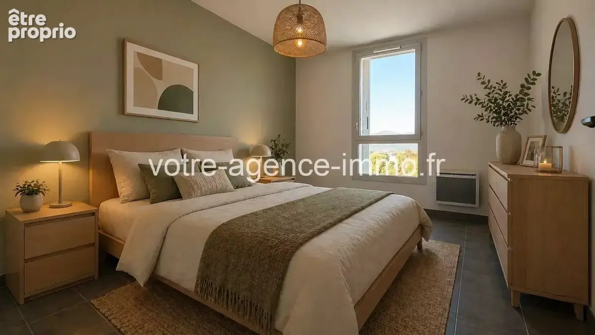Nice-Meridia-3 Pieces-terrasse-parking en sous sol - photo 6
