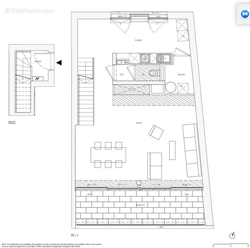 Appartement à AIX-EN-PROVENCE