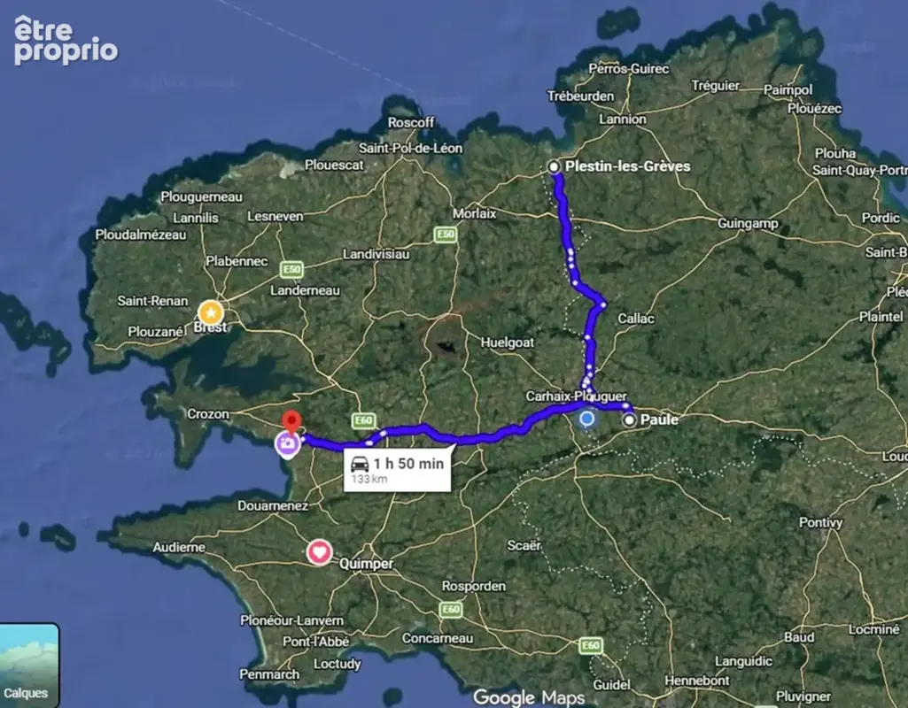 Corps de ferme de 333 m2 au total avec vie de plain pied possible, dépendances et situé idéalement entre Rostrenen et Carhaix - photo 13