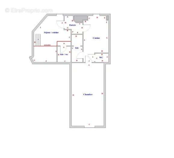 Appartement à PARIS-8E