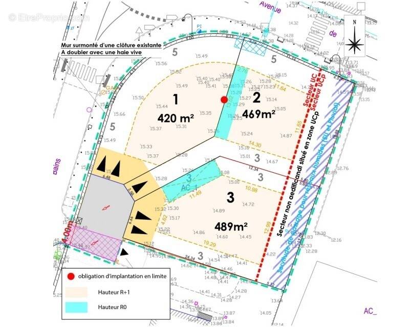 Terrain à BALARUC-LE-VIEUX