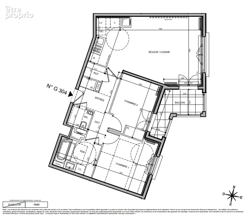 Appartement 3p - le plessis-robinson - photo 2