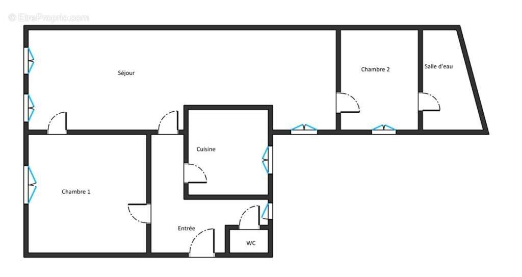 Appartement à PARIS-17E