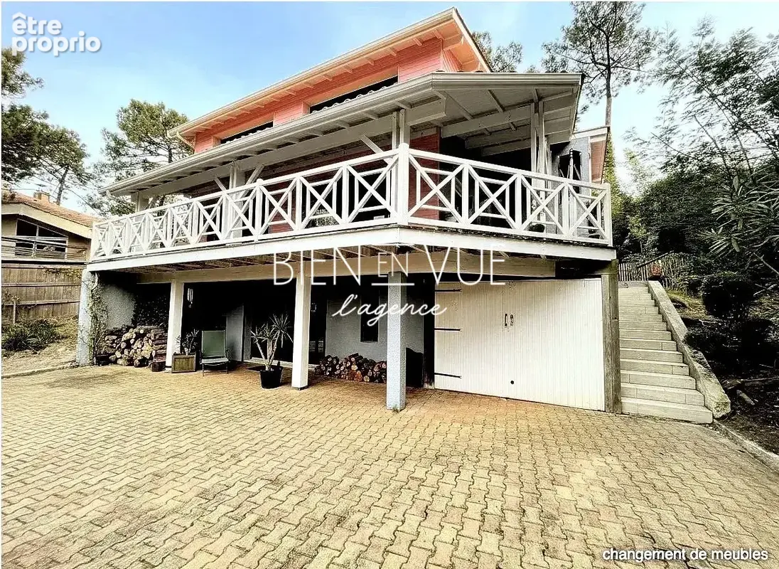 Le canon — une maison à l’abri des regards, entre pins et bassin - photo 3